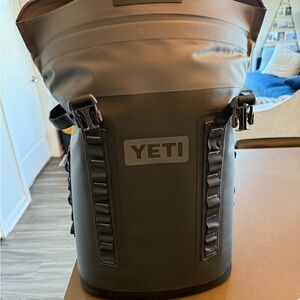 YETI Black Backpack Cooler